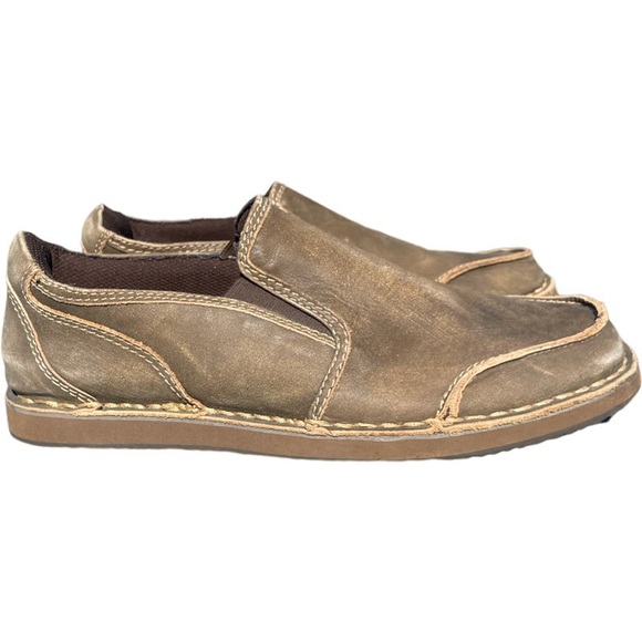 Bed Stu Other - Bed Stu Distressed Butter Soft Leather Coaster Driving Loafers Moc-toe Size 9.5